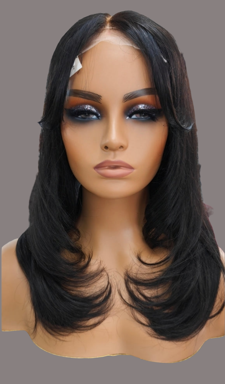 Layered Straight Lace Wig – Layer 2