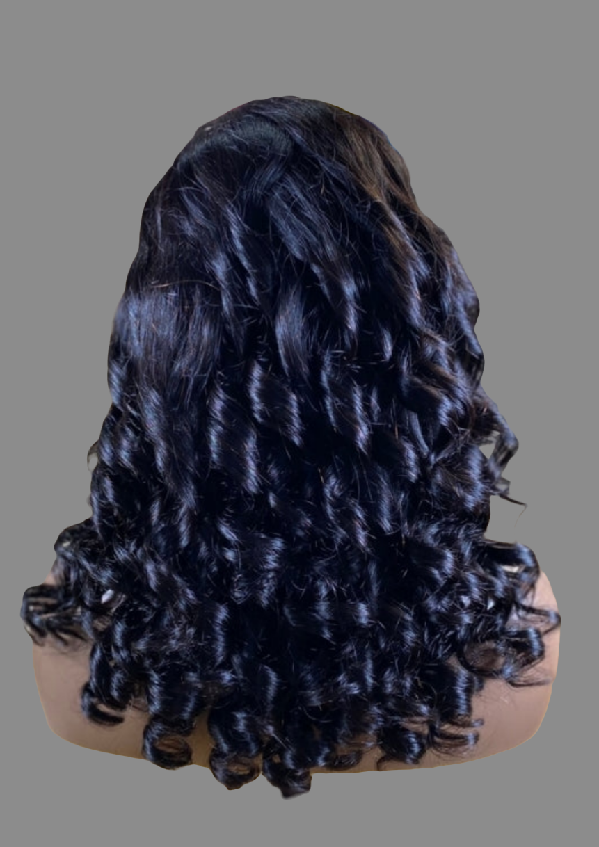 DC Deep Wave Lace Front Wig