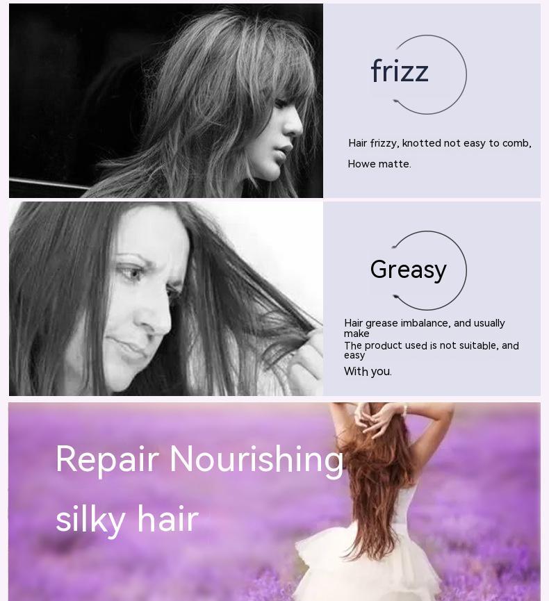 Lavender Non-Steamed Hair Care Nutrition Hair Mask Multi-Effect Repair Manic Soft Hair Treatment Skin care lotion