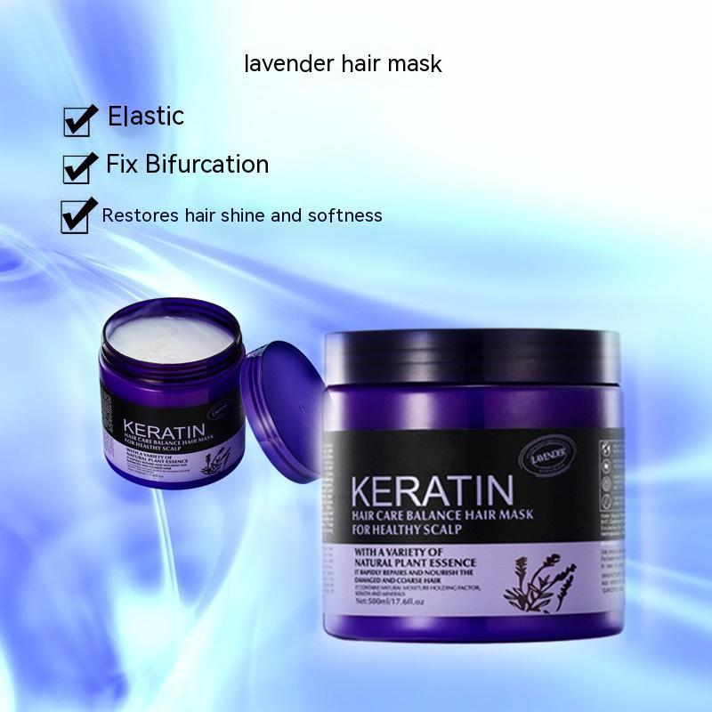 Lavender Non-Steamed Hair Care Nutrition Hair Mask Multi-Effect Repair Manic Soft Hair Treatment Skin care lotion